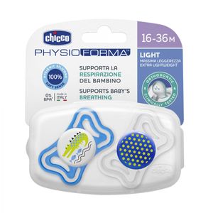 Chupete physio light boy 16 a 36 meses 2 unidades