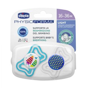Chupete physio light boy 16 a 36 meses 2 unidades