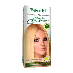 Coloración bio color máscara nutriprotectora color rubio extra claro dorado