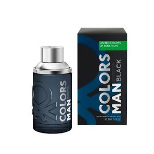 Fragancia colors black edt for men 60 ml