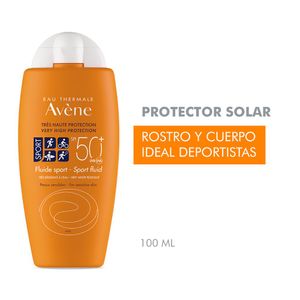 Protector solar fluido sport spf 50+ 100ml