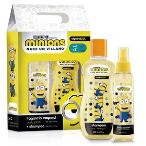 Set infantil (body splash 125 ml + shampoo 200 ml)