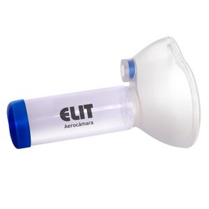 Aerocámara espaciadora con máscara bivalvulada adulto