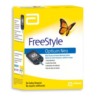 Medidor glucosa cetonas optium neo aparato