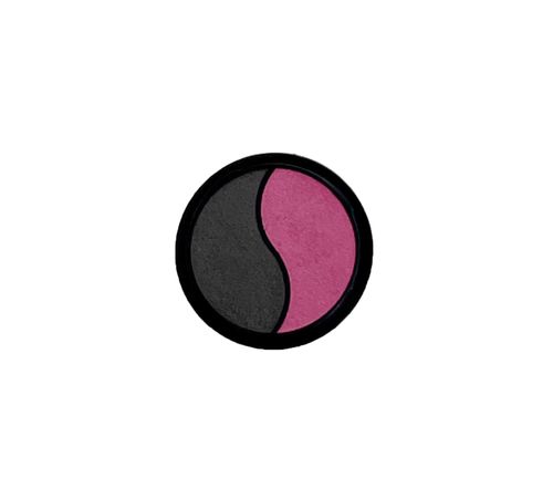 Sombra duo extra duración gris y fucsia mate