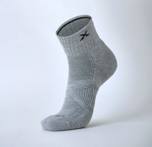 Medias 24/7 quarter gris talle l