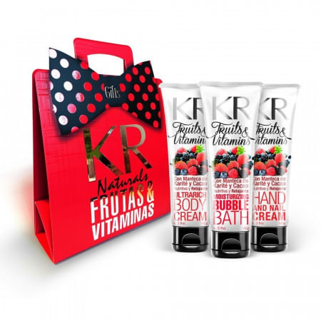 Cartera trio fruits & vitamins nutritivo y relajante