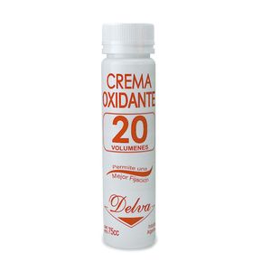 Agua oxigenada en crema decolorante 20 vol 75 ml