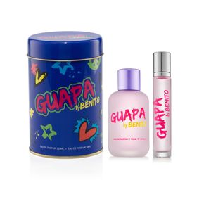 Metal box guapa (edp 110 ml + edp 18 ml+ lata)