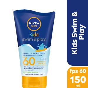Protector solar swim and play kids fps60 150 ml