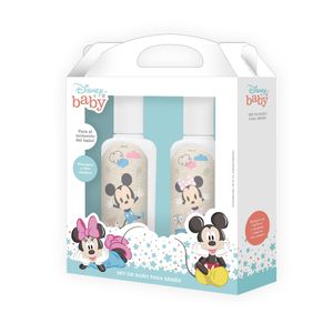 Set minnie y mickey de baby (shampoo + oleo)