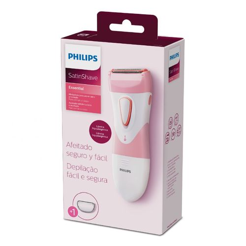 Afeitadora femenina satin shave hp6306