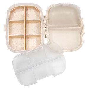 Pastillero portatil con 8 divisiones