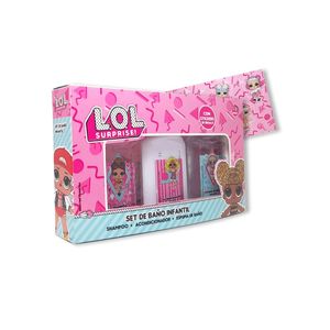 Set de baño (shampoo + acondicionador + espuma)