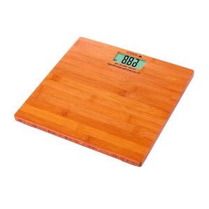 Balanza digital de bambu