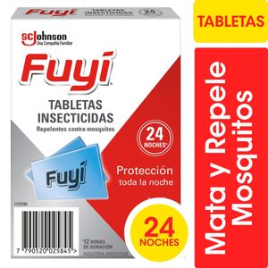 Tabletas Insecticidas contra mosquitos rp 24un