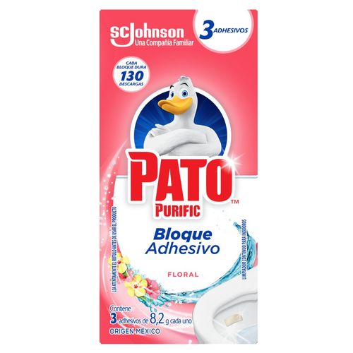 Limpiador adhesivo para inodoro floral (3 unidades)