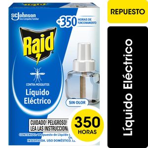 Insecticida contra Mosquitos Líquido Eléctrico Repuesto 45 Noches 32.9ml