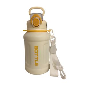 Botella térmica deportiva blanca 600 ml