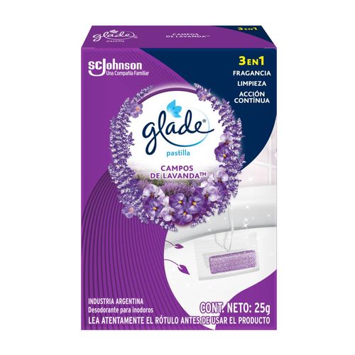 Pastilla para inodoro campos de lavanda 25gr
