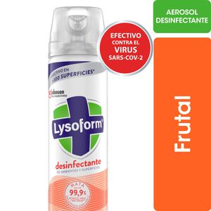 Desinfectante de ambientes y elimina olores frutal en aerosol 360 ml