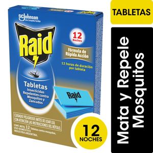 Insecticida contra mosquitos tabletas rp 12un