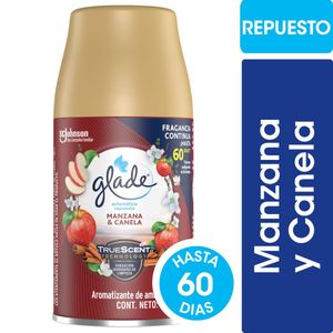 Aromatizante de Ambientes Automático Manzana y Canela Repuesto 175gr