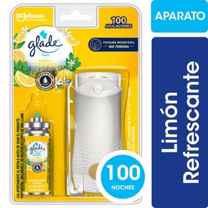 Aromatizante de Ambientes Toque Limón Refrescante Aparato y Repuesto 9gr