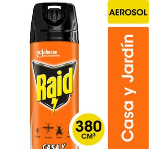 Insecticida casa y jardín aerosol 380 ml
