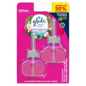 Aromatizante Aceites Naturales Tropical Floral Repuesto x2 21ml