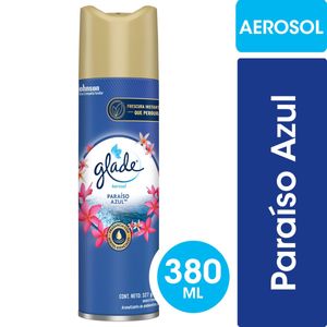 Aromatizante de ambientes paraíso azul en aerosol 380 ml