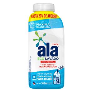 Jabón Liquido para diluir  Matic Máxima Blancura 500 ml