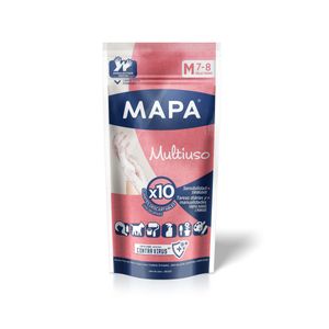 Guantes multiuso descartables M (10 unidades)