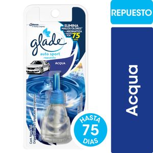 Aromatizante auto sport acqua repuesto 7 ml