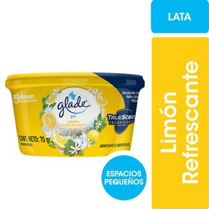 Aromatizante de ambientes mini gel hogar limón refrescante 70gr
