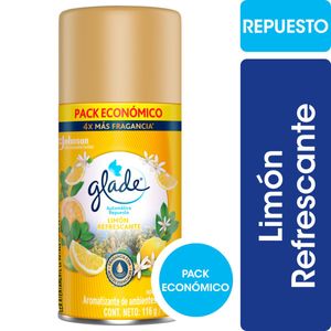 Aromatizante de Ambientes Automático Limón Refrescante Repuesto 170ml