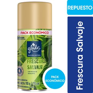 Aromatizante de Ambientes Automático Frescura Salvaje Repuesto 170ml