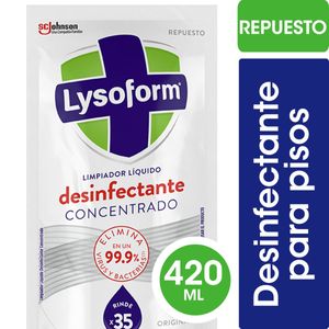Limpiador Desinfectante Concentrado Para Pisos Original Repuesto 420ml