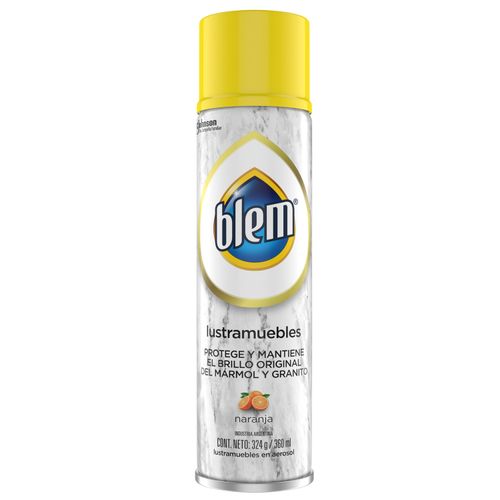 Lustramuebles aerosol naranja granito 360 ml