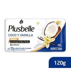 Jabon coco y vainilla 120 gr