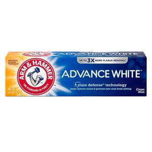 Crema dental con bicarbonato advance white 121 gr