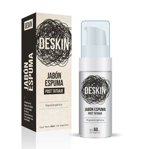 Jabon espuma post tatuajes 60 ml