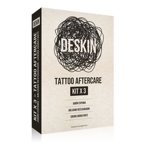 Kit tattoo aftercare (Balsamo + Jabon + Crema)