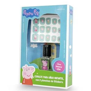 Esmalte + 2 planchas de stickers en caja