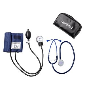 Tensiometro aneroide standard con estetoscopio azul