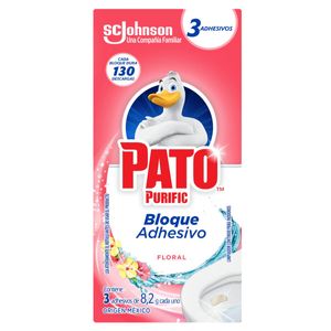 Limpiador adhesivo para inodoro floral (3 unidades)