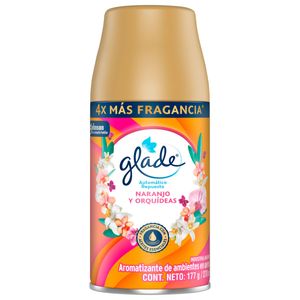 Aromatizante automático naranjo y orquídeas repuesto 270 ml