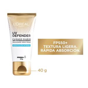 Protector solar uv defender hidratancion intensa fps50+ 40 gr