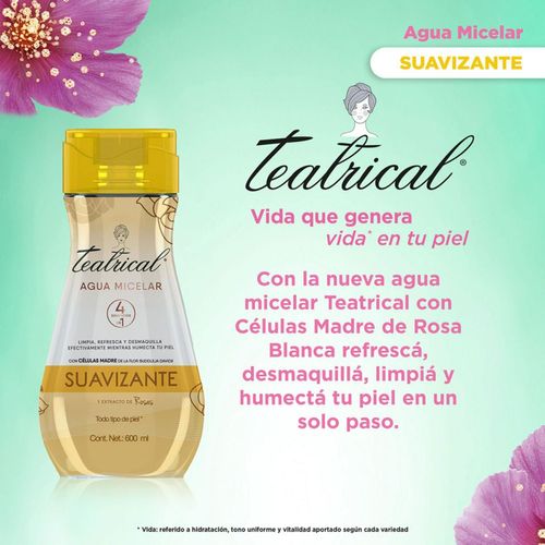 Agua Micelar Suavizante 600 ml