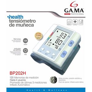 Tensiometro digital de muñeca bp-202h